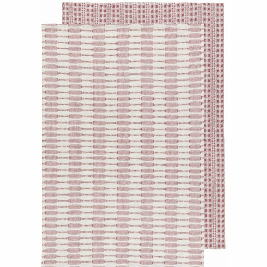 Glassware & Tabletop * | Danica Brands Danica Heirloom Abode Dishtowels (Set Of 2) | Canyon Rose