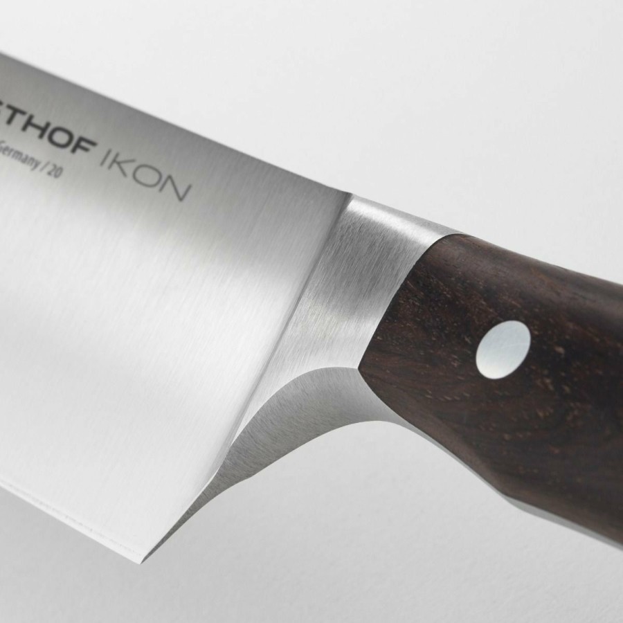 Knives * | Wusthof Cutlery Wusthof Ikon Blackwood 8 Cook'S Knife