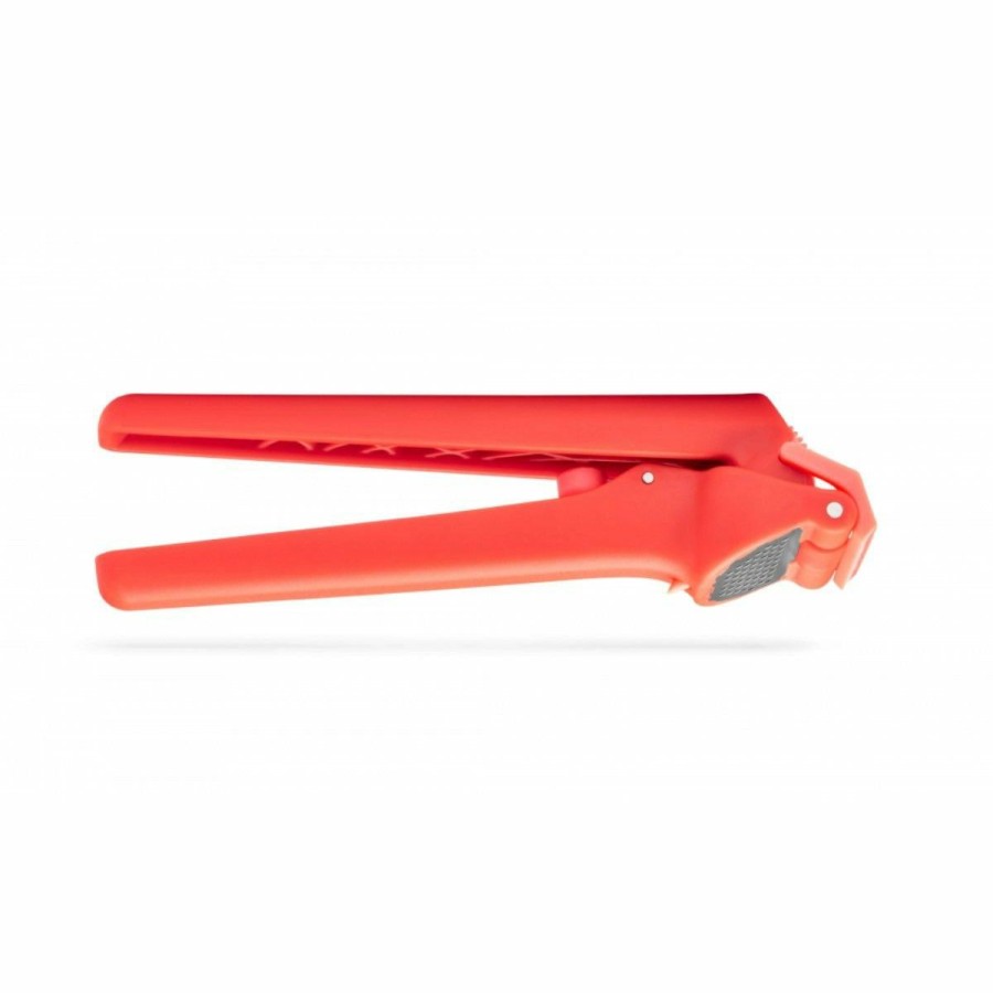 Cooks' Tools * | Dreamfarm Garject Lite Garlic Press | Red