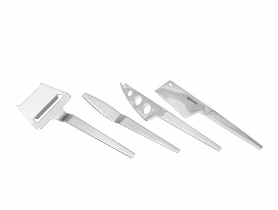 Knives * | Swissmar 4-Piece Slim-Line Cheese Knife Set