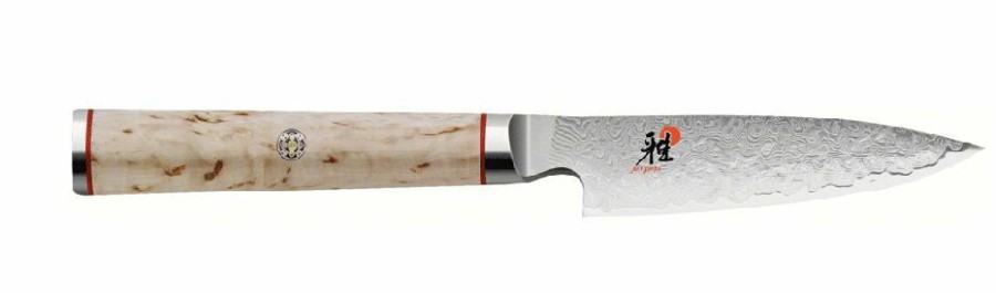 Knives * | Miyabi Knives 3.5 Paring Japanese Knife- Birchwood Sg2