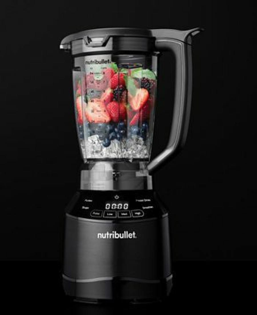 Kitchen * | Nutribullet Smart Touch Blender Black