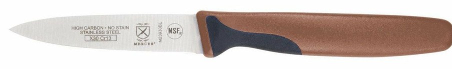 Knives * | Mercer Cutlery Mercer Millennia Paring Knife (3 ) Brown