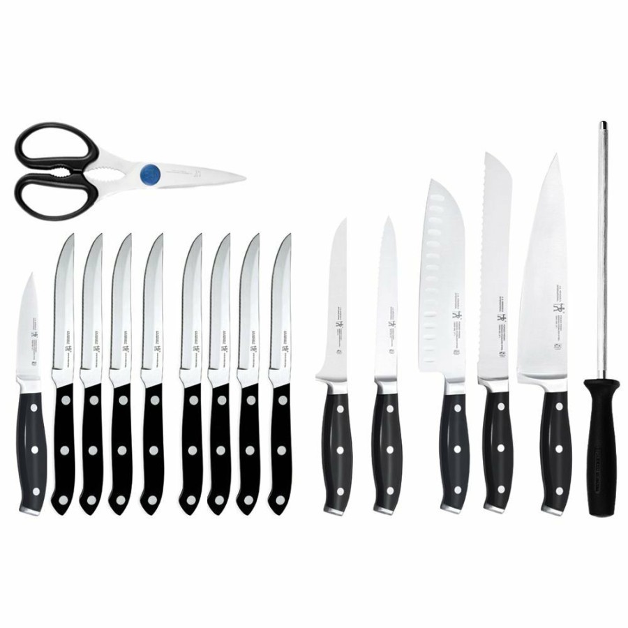 Knives * | J.A. Henckels International Forged Knife Block Set 17 Piece