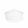 Cooks' Tools * | Fiesta Small Covered Casserole/Tortilla Warmer | White