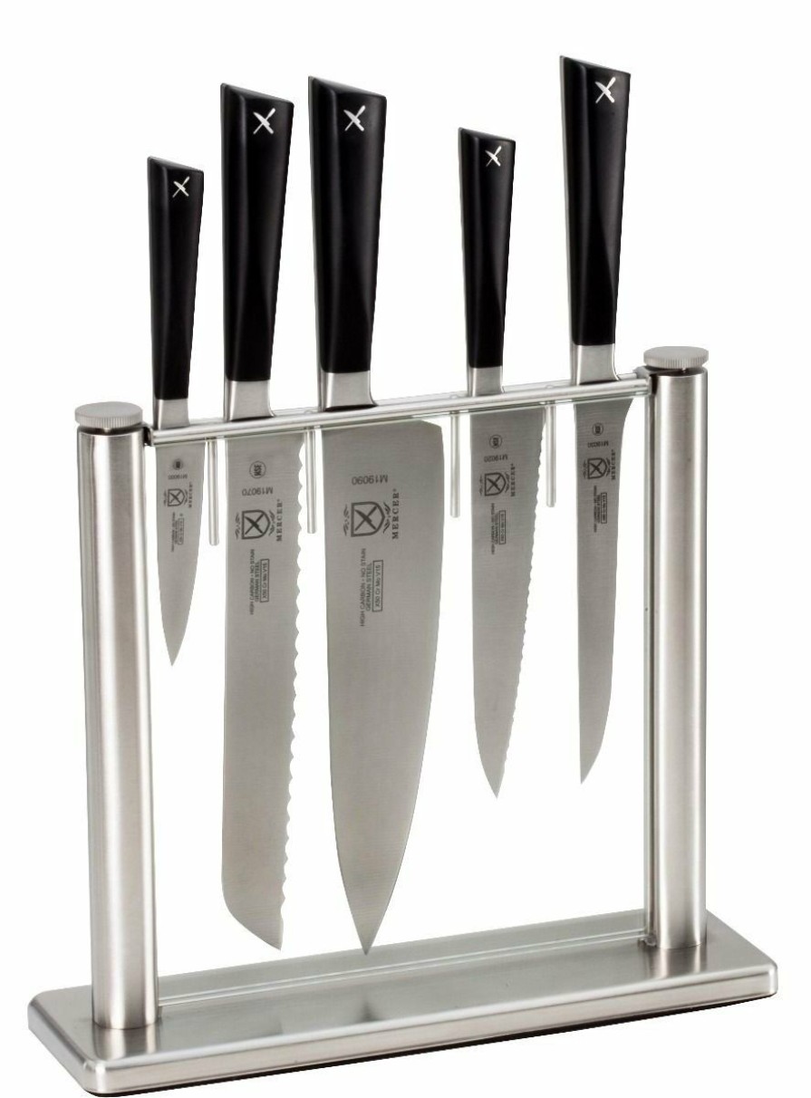 Knives * | Mercer Cutlery Mercer Culinary Zum 6-Piece Knife Block Set