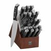 Kitchen * | J.A. Henckels International Statement 20-Pc. Self-Sharpening Cutlery Set Brown