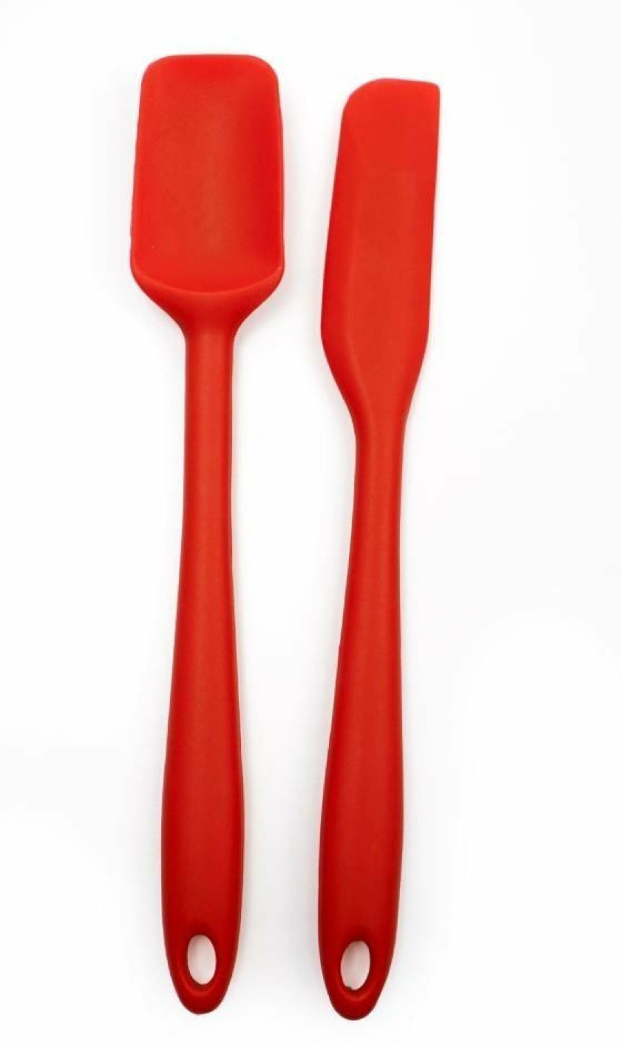 Cooks' Tools * | Rsvp International Rsvp 2-Piece 8 Silicone Spatula Set Red