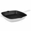 Kitchen * | Berghoff Neo Collection Cast Iron 11 Square Grill Pan White