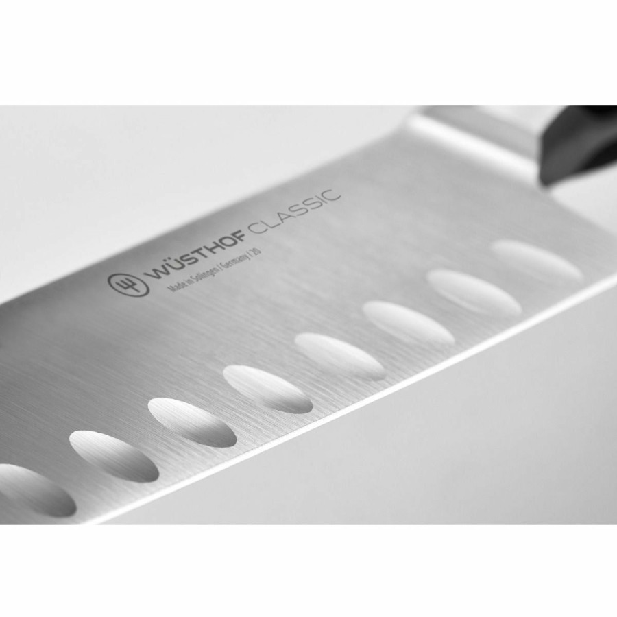 Knives * | Wusthof Cutlery Wusthof Classic 5 Santoku Knife | Hollow Edge