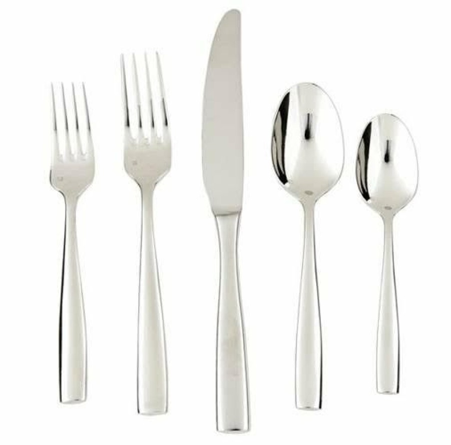 Glassware & Tabletop * | Fortessa Lucca 5Pc Flatware Place Setting