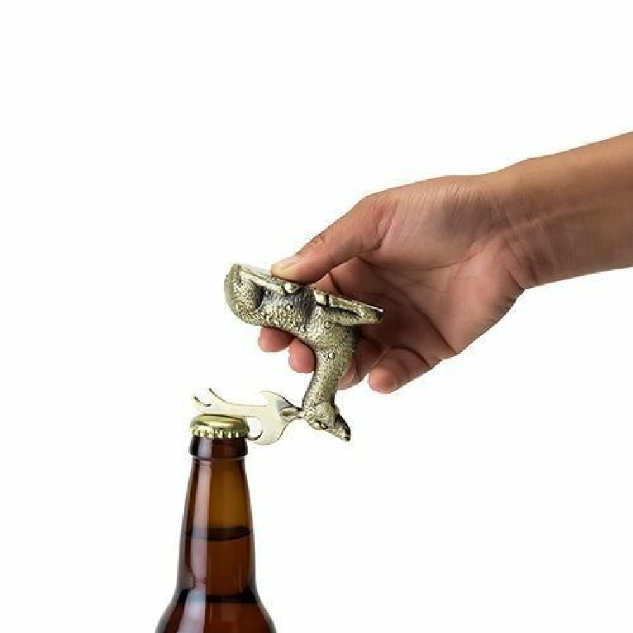 Glassware & Tabletop * | True Brands Rustic Holiday Gilded Deer Bottle Opener