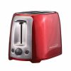 Kitchen * | Brentwood Appliances Cool Touch 2-Slice Slotted Toaster Red