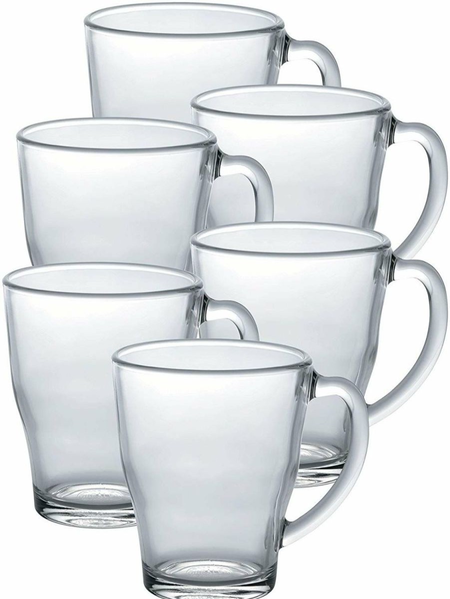 Glassware & Tabletop * | Duralex Cosy 12.3 Oz Glass Mug Set Of 6