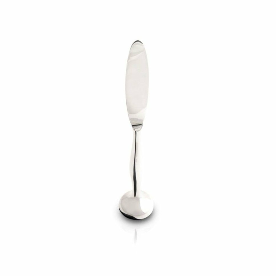 Glassware & Tabletop * | Olipac Standing Butter Knife | Stainless Steel