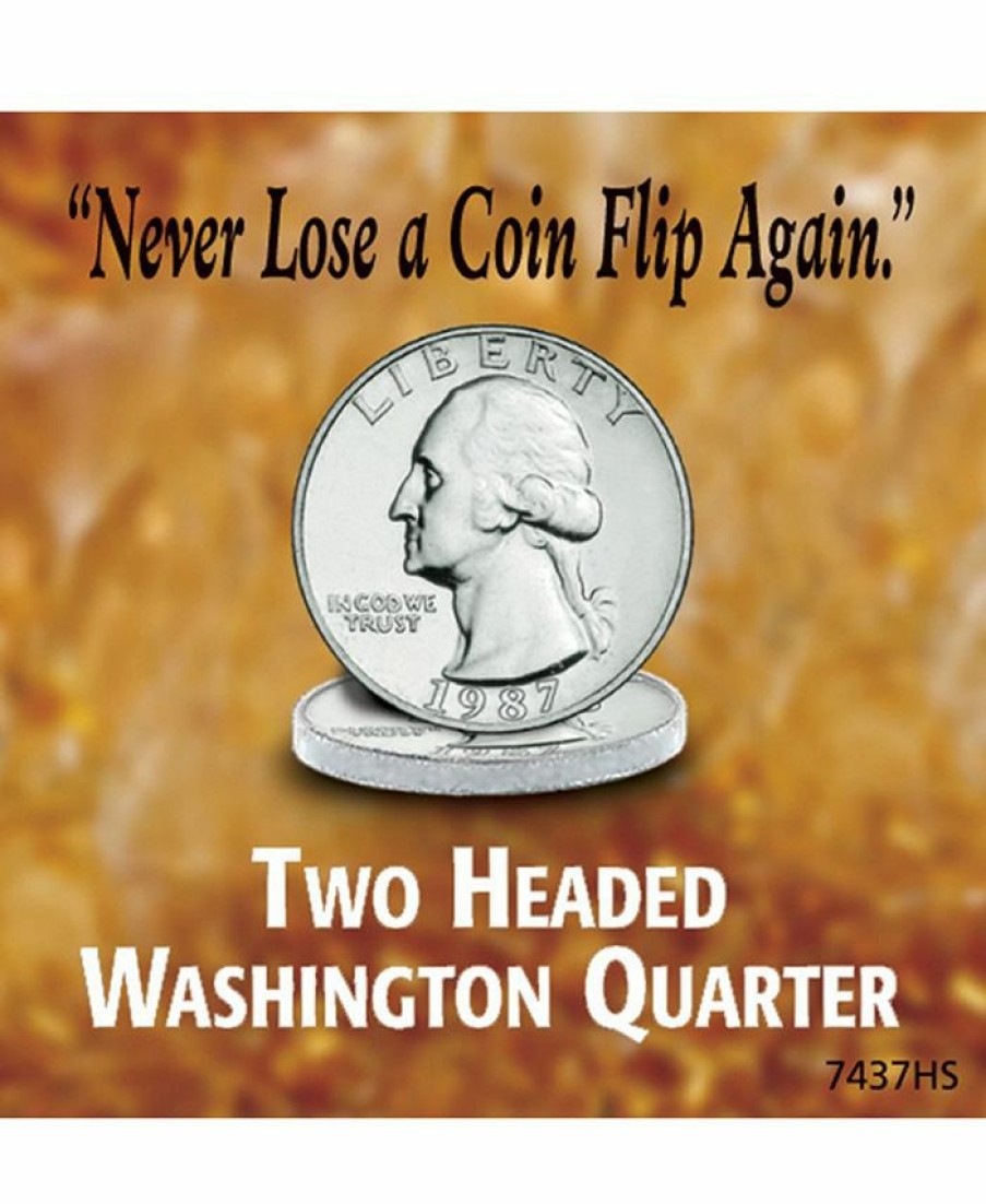 Misc_Gifts * | American Coin Treasures Wo Headed Washington Quarter Multi