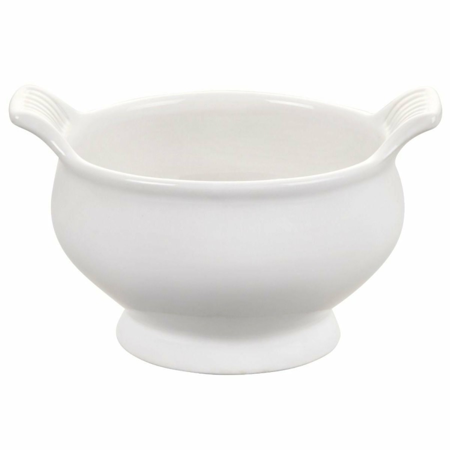 Glassware & Tabletop * | Le Creuset 20Oz Heritage Soup Bowl | White