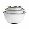 Cooks' Tools * | Oxo Good Grips 3-Piece Stainless Steel Mixing Bowl Set | White