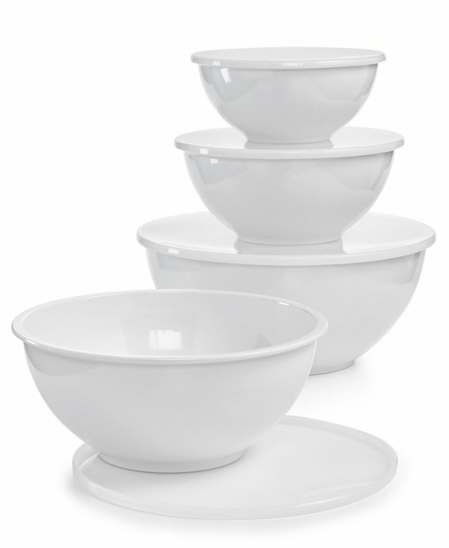 Kitchen * | Martha Stewart Collection 8-Pc. Bowl & Lid Set, Created For Macy'S