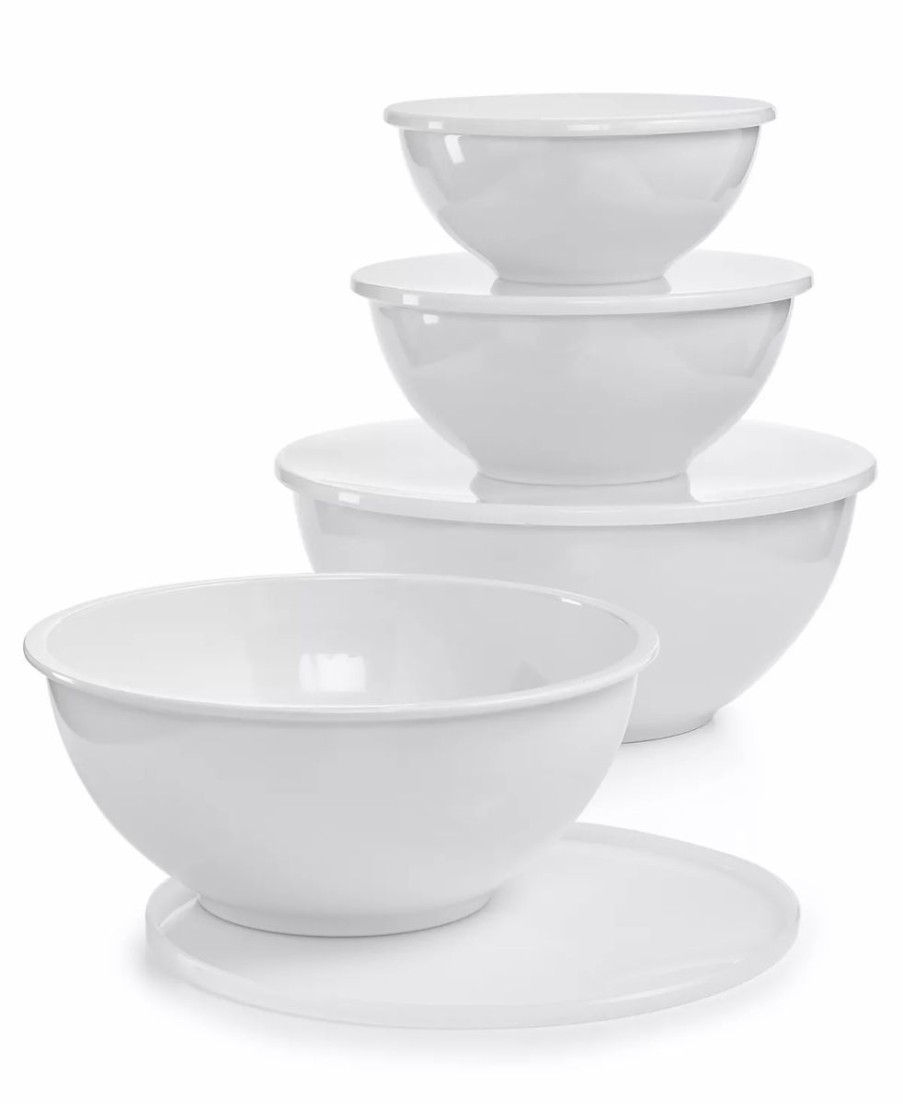 Kitchen * | Martha Stewart Collection 8-Pc. Bowl & Lid Set, Created For Macy'S