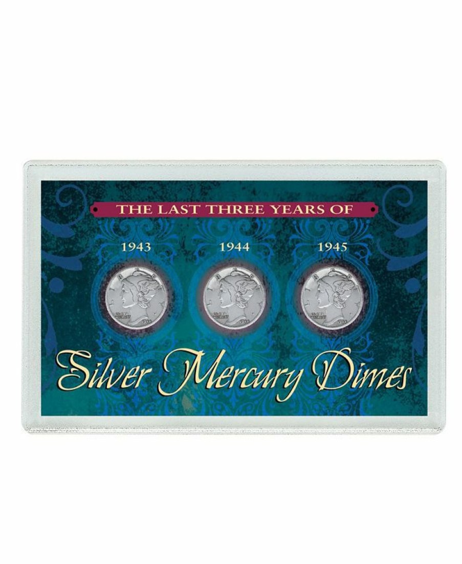 Misc_Gifts * | American Coin Treasures Last Three-Years Of Silver Mercury Dimes Multi