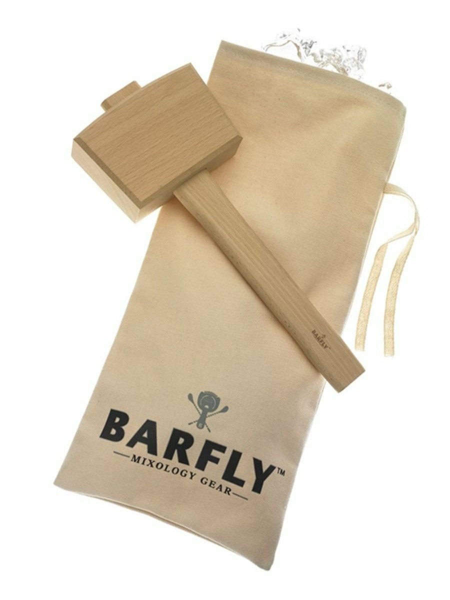 Glassware & Tabletop * | Mercer Barfly Lewis Bag & Wood Mallet Set