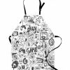 Kitchen * | Ambesonne Video Games Apron Multi