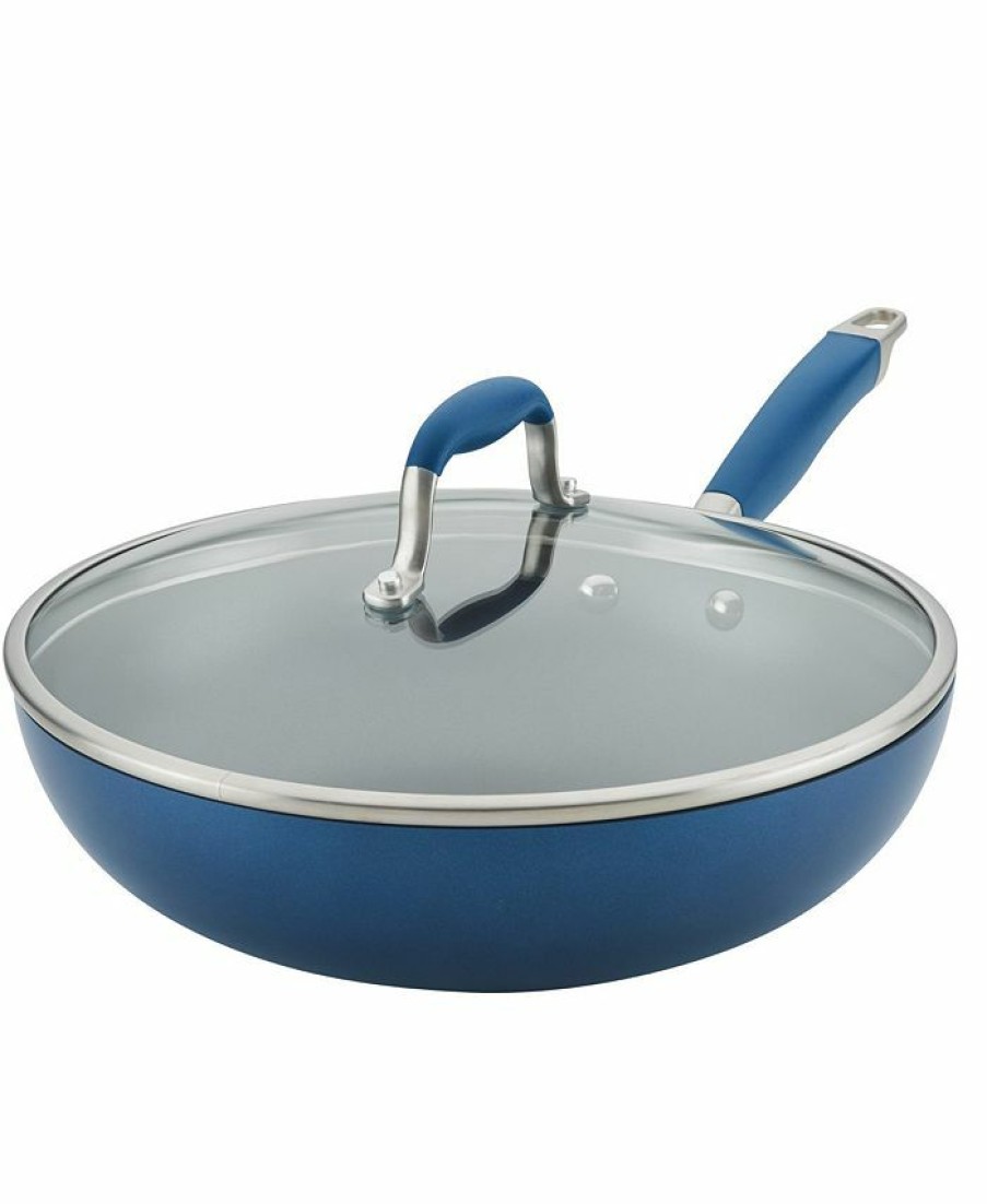 Kitchen * | Anolon Dvanced Home Hard-Anodized Nonstick Ultimate Pan, 12