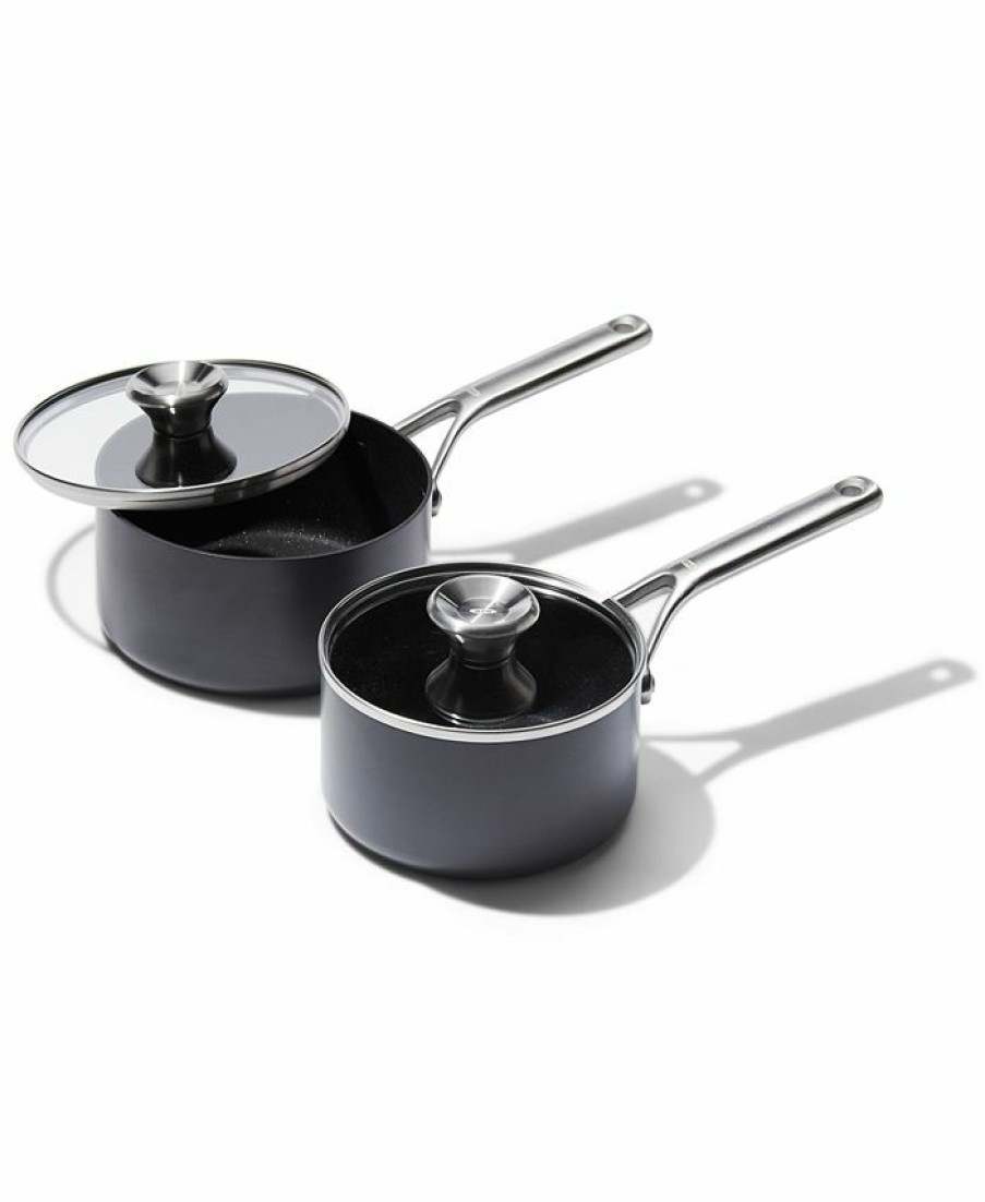 Kitchen * | Oxo Professional Ha Ceramic 4-Pc. Saucepan Set