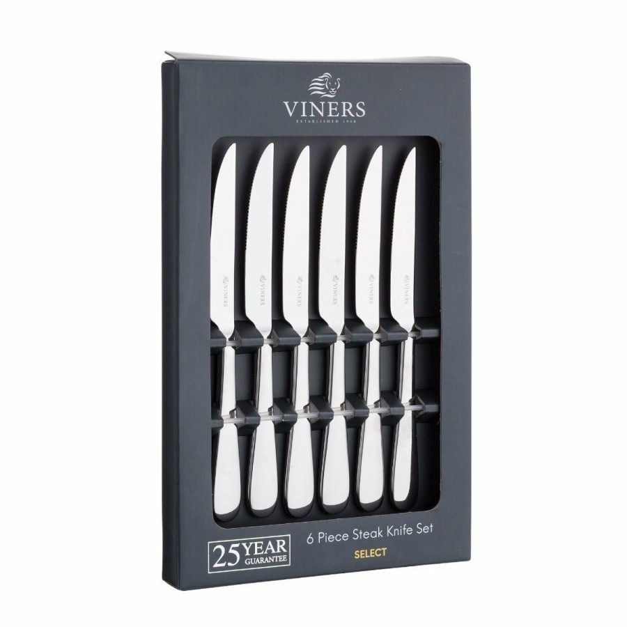 Knives * | Viners Select Steak Knives | Set Of 6