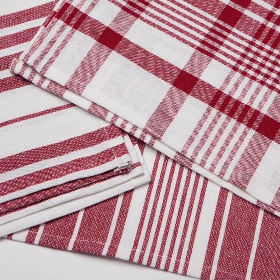 Glassware & Tabletop * | Danica Brands Now Designs By Danica Jumbo Dishtowels (Set Of 3) | Carmine