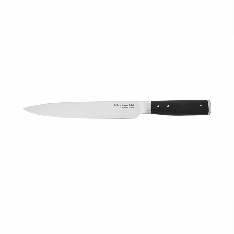 Knives * | Kitchenaid Non-Electrics Kitchenaid Gourmet Forged 8 Slicing Knife With Sheath