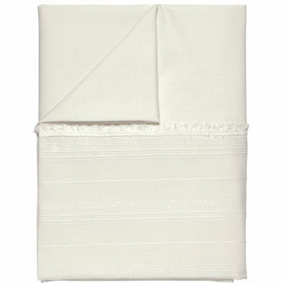 Glassware & Tabletop * | Danica Brands Danica Heirloom 60 X 90 Woven Tablecloth With Tassels | Blanca