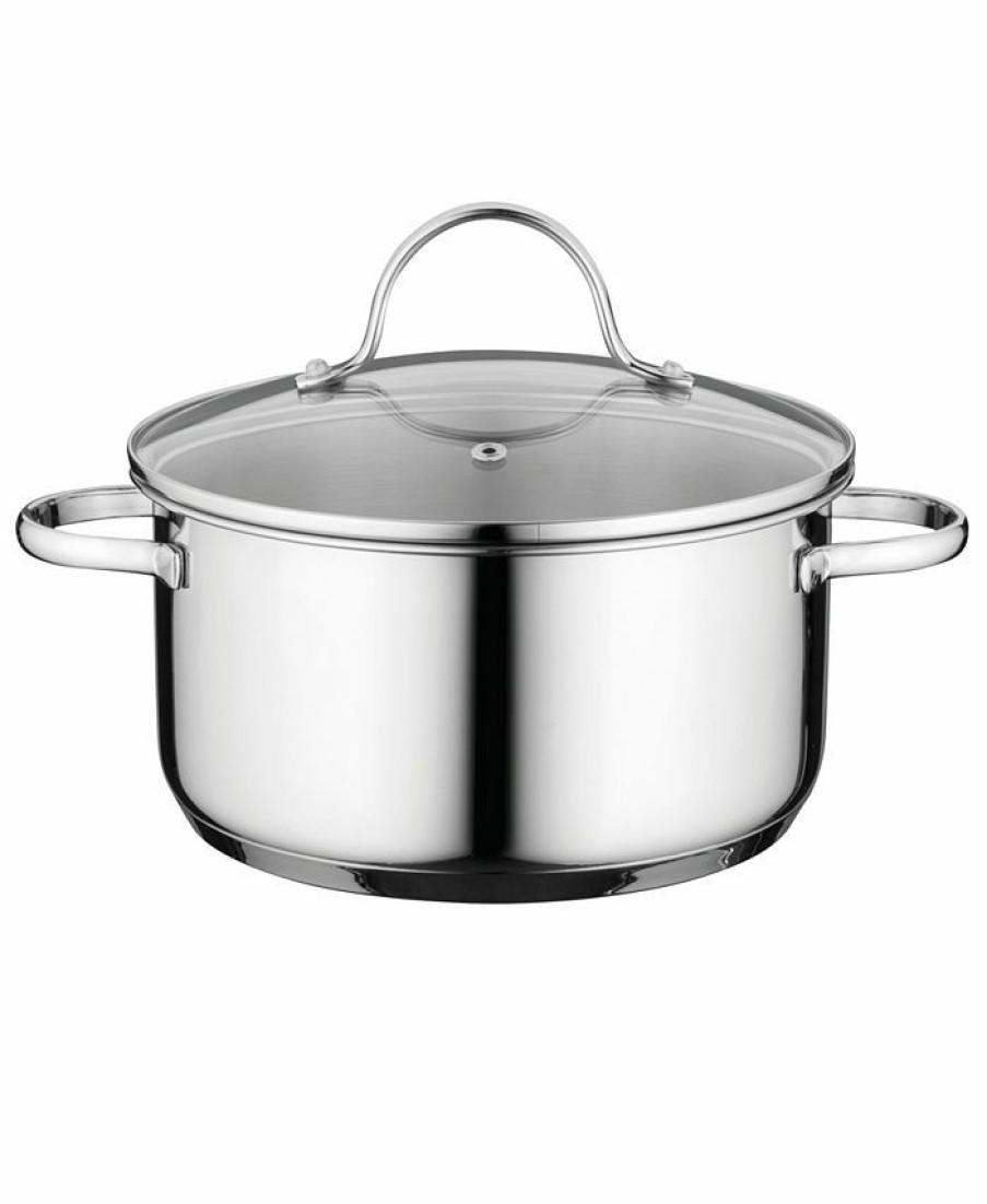 Kitchen * | Berghoff Comfort 7 Covered Casserole Stainless Steel