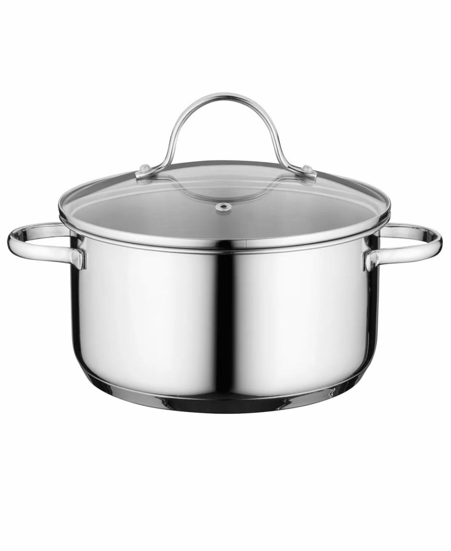 Kitchen * | Berghoff Comfort 7 Covered Casserole Stainless Steel