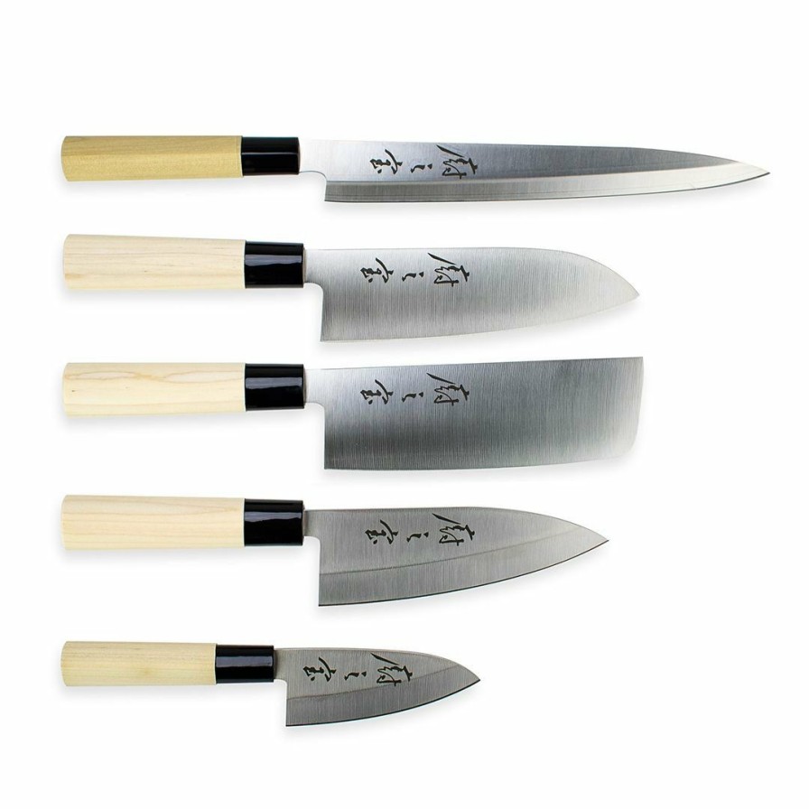 Knives * | Mercer Cutlery Mercer Asian Collection | 5-Piece Knife Set