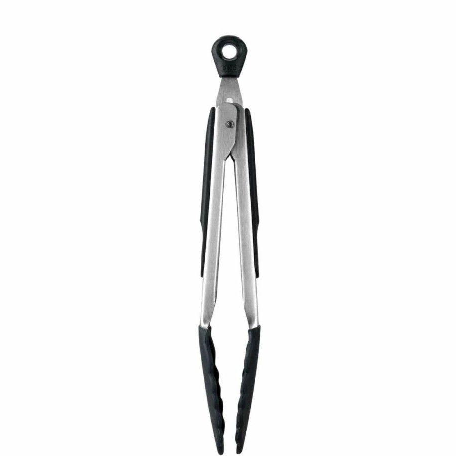 Cooks' Tools * | Oxo Good Grips Stainless Steel Tongs With Silicone Heads 9