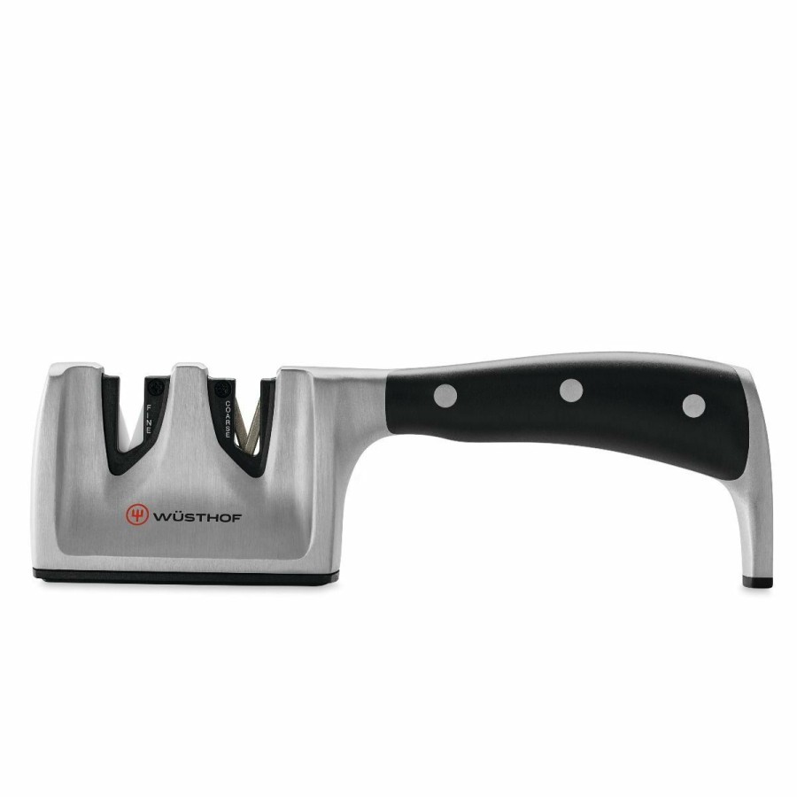 Knives * | Wusthof Cutlery Wusthof Classic Ikon 2-Stage Handheld Knife Sharpener