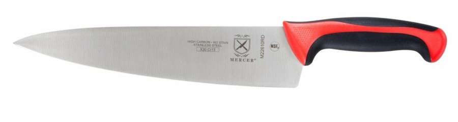 Knives * | Mercer Cutlery Mercer Millennia 10 Chef'S Knife (Red)