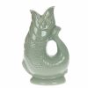 Glassware & Tabletop * | Wade Ceramics Extra Large Gluggle Jug | Sage Green