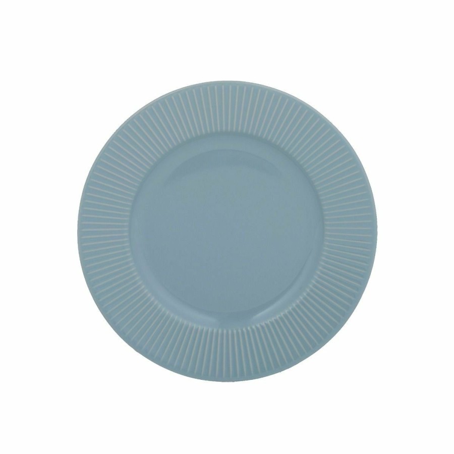 Glassware & Tabletop * | Mason Cash Linear Collection 8.2 Side Plate Blue