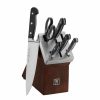 Kitchen * | J.A. Henckels International Classic 7-Pc. Self-Sharpening Cutlery Set Brown