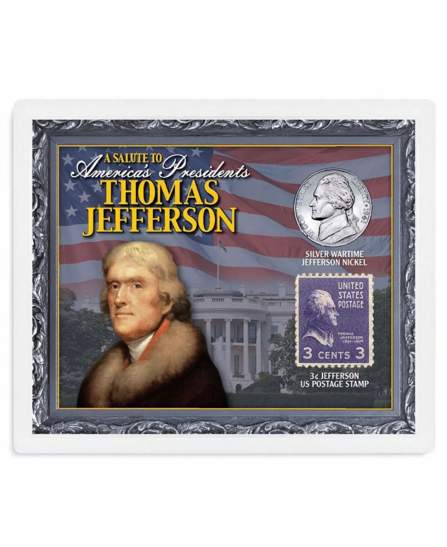 Misc_Gifts * | American Coin Treasures Salute To America'S Presidents Thomas Jefferson Multi