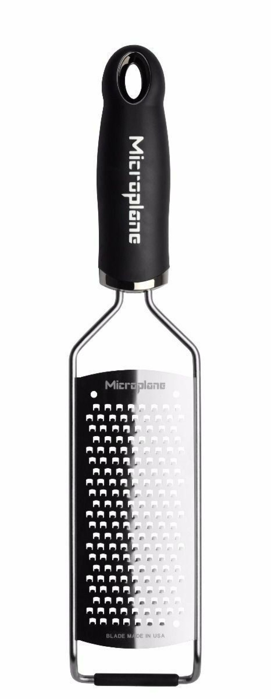 Cooks' Tools * | Microplane Gourmet Series Coarse Grater Black