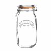 Glassware & Tabletop * | Kilner Swing Top Round Glass Jar | 3L