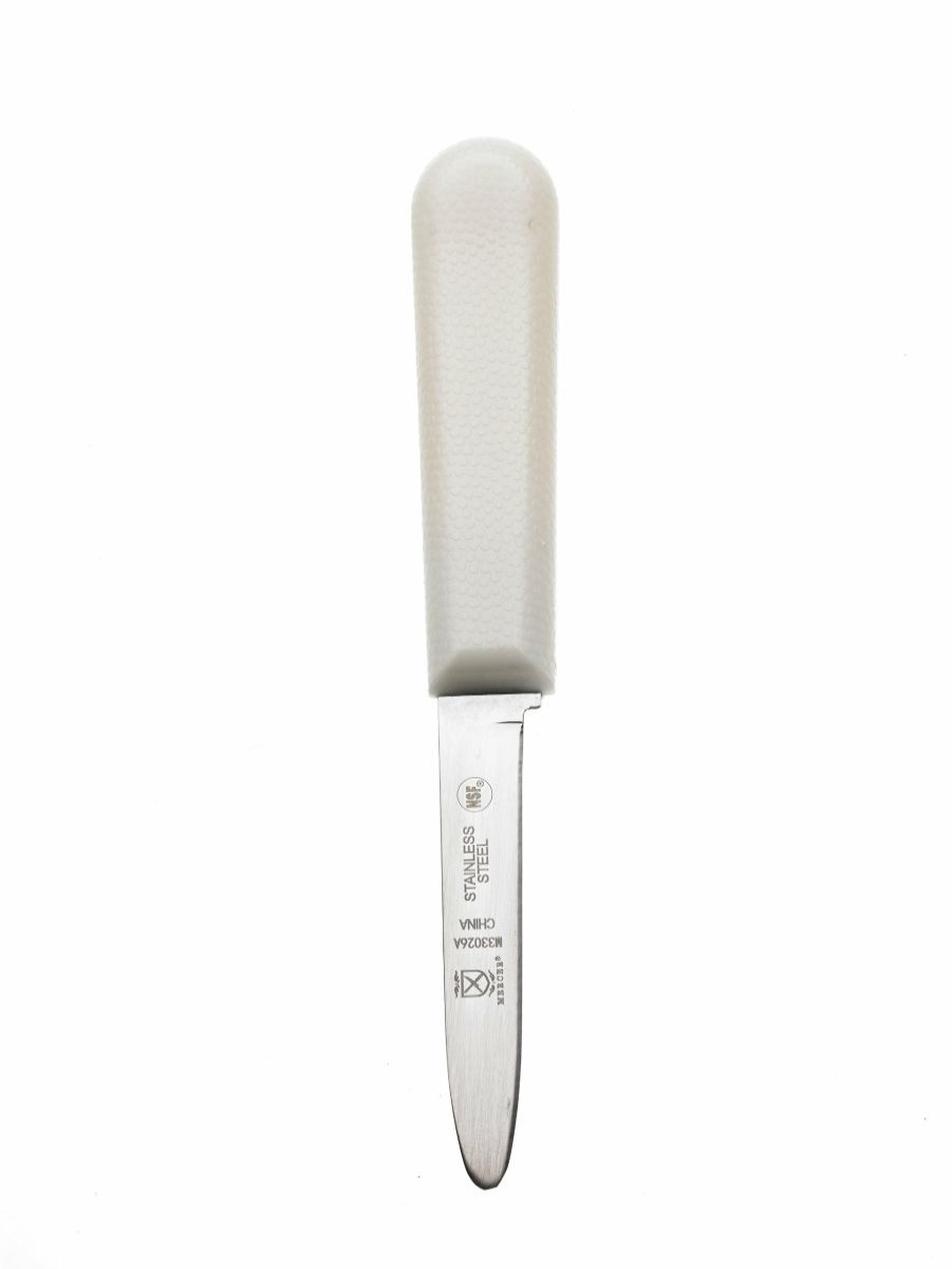 Cooks' Tools * | Mercer Cutlery Mercer Culinary Rounded Stainless Steel 3.25 Clam Knife White