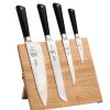 Knives * | Mercer Culinary Mercer Cutlery Magnetic Board Set | 5-Piece