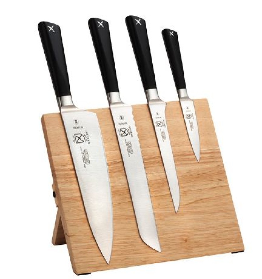 Knives * | Mercer Culinary Mercer Cutlery Magnetic Board Set | 5-Piece