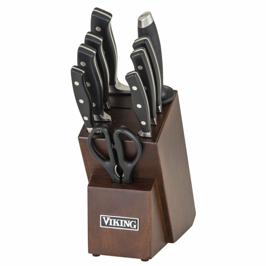 Knives * | Viking 10-Piece German Steel Cutlery Set