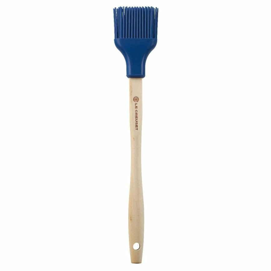 Cooks' Tools * | Le Creuset Silicone Pastry Brush | Marseille Blue